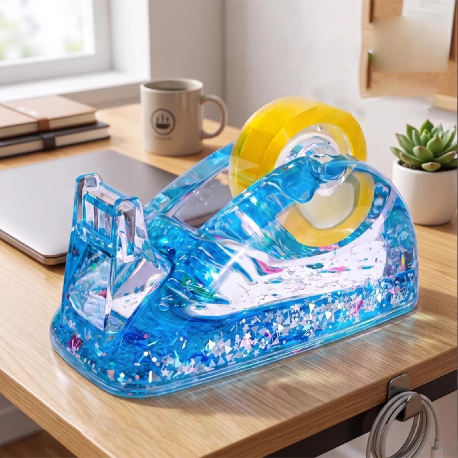 Stationery Warehouse - Desktop Tape Dispenser Acrylic Glitter Modern