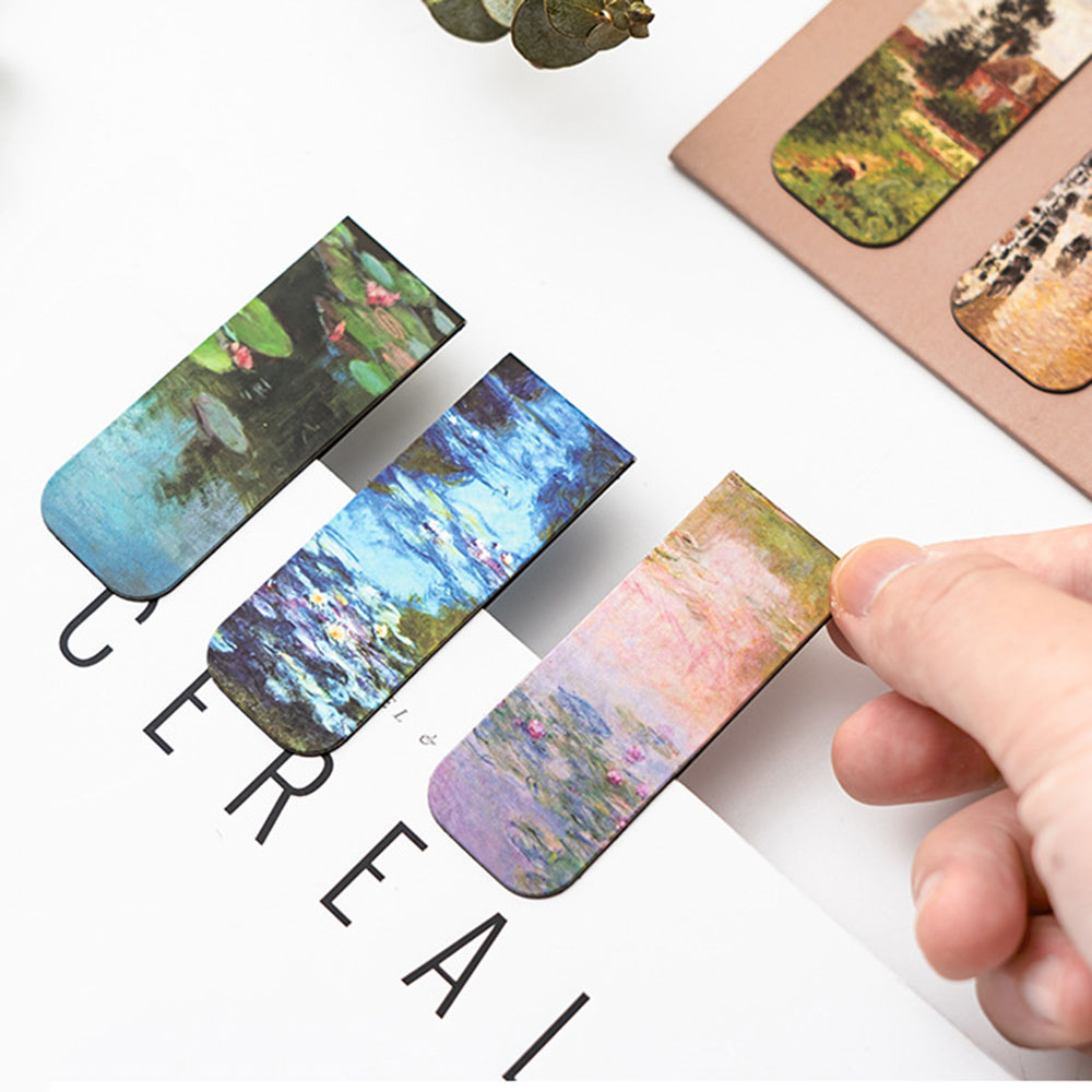 4pcs Artistic Magnetic Bookmar - огляд і ціна Paperclip Magnetic Set