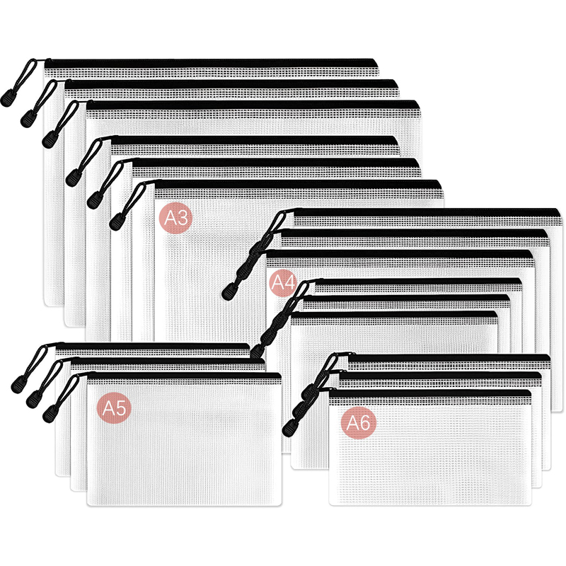 Mesh Zipper Storage Bag Docume - огляд і ціна Portfolio Folder Zip