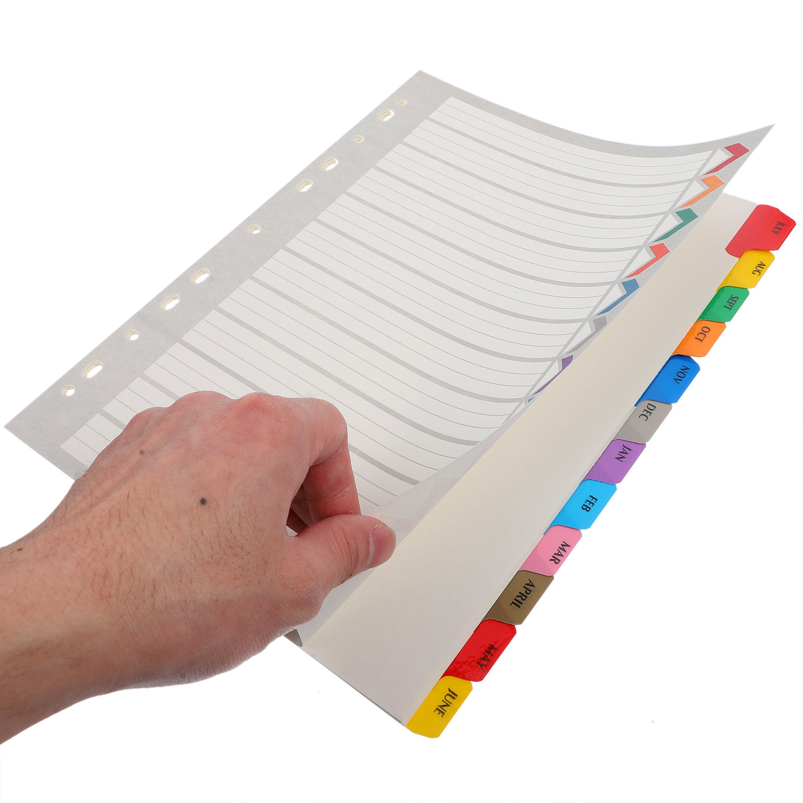 12Sheets Binder Dividers Tabs  - огляд і ціна Index Tab Divider