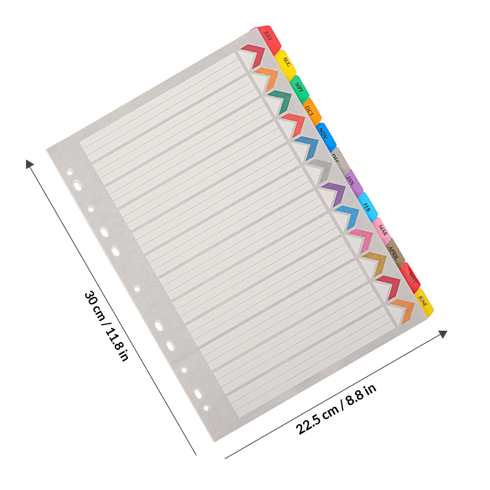 12Sheets Binder Dividers Tabs  - огляд і ціна Index Tab Divider