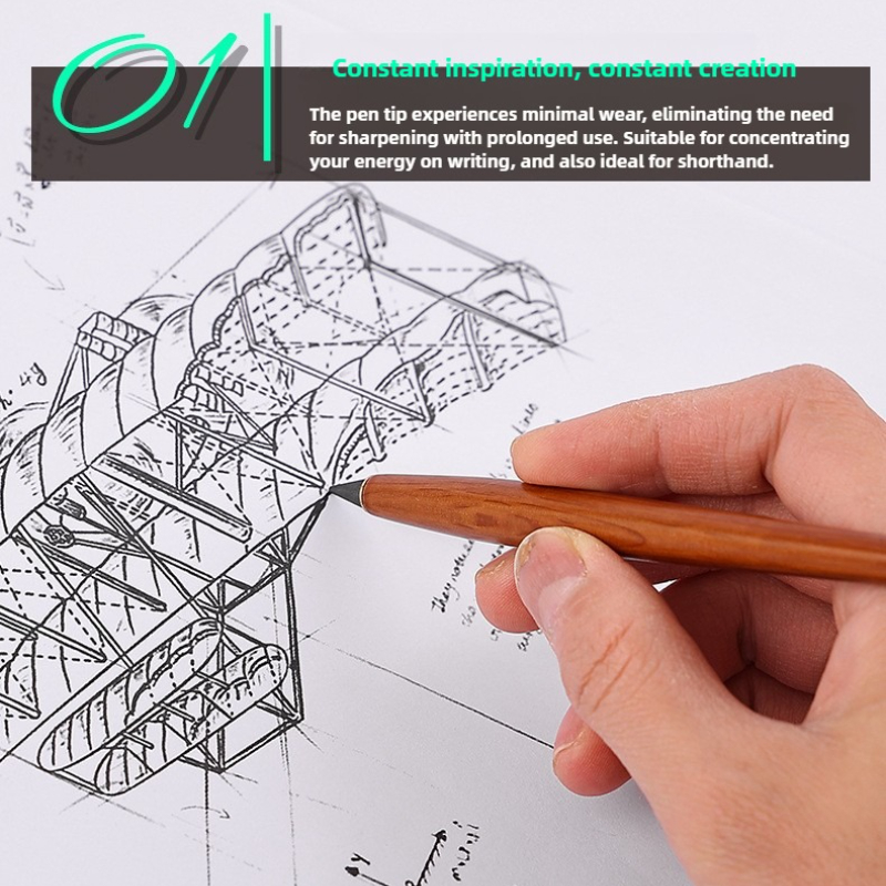 Wooden Eternal Pencil No Sharp - огляд і ціна Is Stationery Office Supply