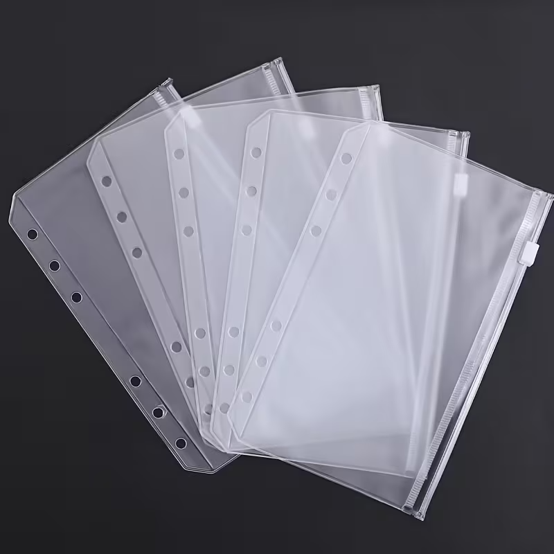 A5/A6/A7 Binder Pockets Binder - огляд і ціна Portfolio Folder Zip