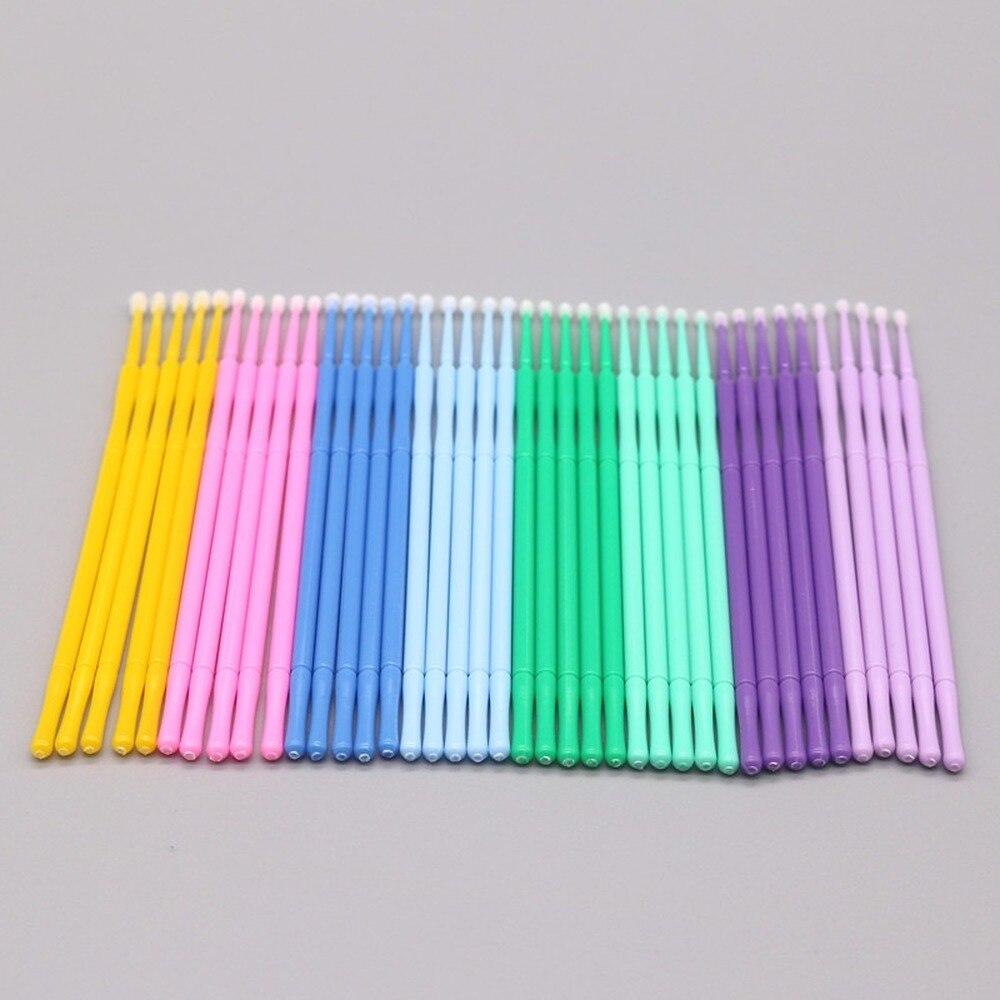 100pcs/lot Micro Brushes Make  - огляд і ціна Glue Stick Pack