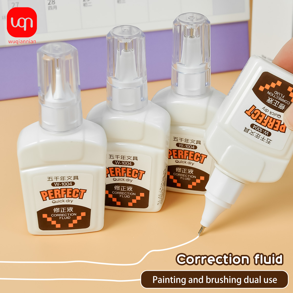 WQN-3/6/12PCS18ml Correction F - огляд і ціна Correction Fluid White