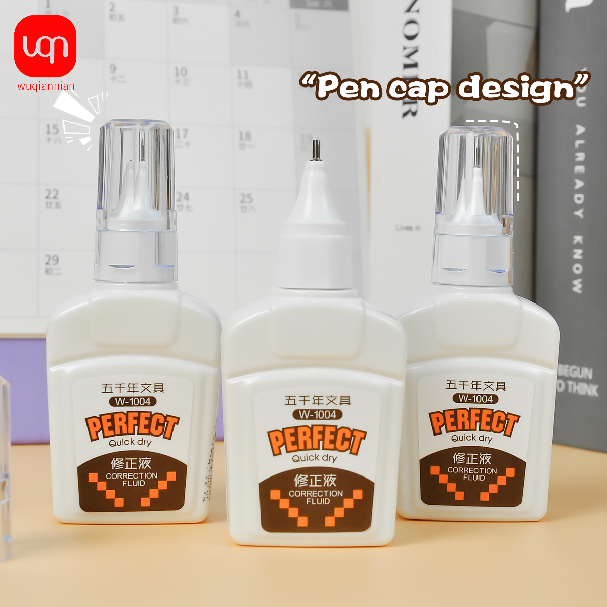 WQN-3/6/12PCS18ml Correction F - огляд і ціна Correction Fluid White