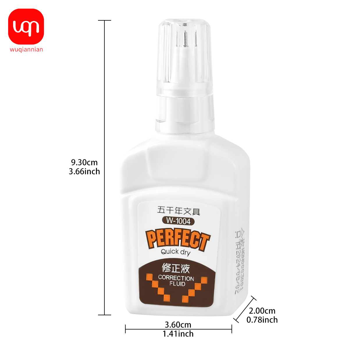WQN-3/6/12PCS18ml Correction F - огляд і ціна Correction Fluid White