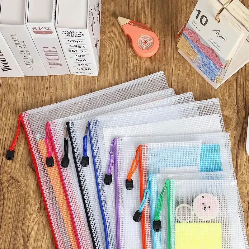 A3/A4/A5/A6 Mesh Zipper Pouch  - огляд і ціна Portfolio Folder Zip