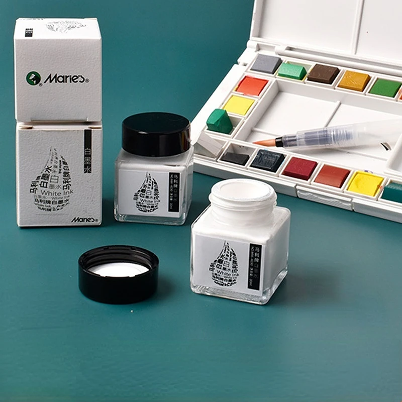 30ML White Ink High-gloss Wate - огляд і ціна Correction Fluid White