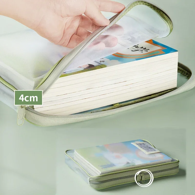 A4 Clear Mesh Zipper Document  - огляд і ціна Portfolio Folder Zip