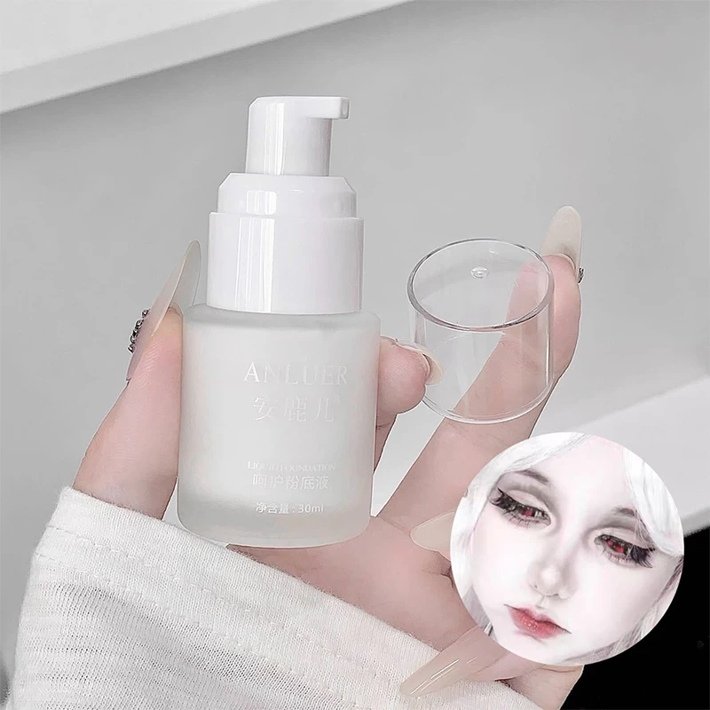 Matte White Liquid Foundation  - огляд і ціна Correction Fluid White