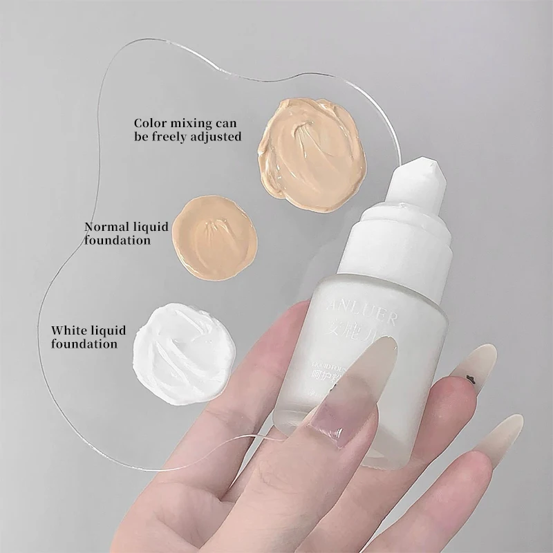 Matte White Liquid Foundation  - огляд і ціна Correction Fluid White