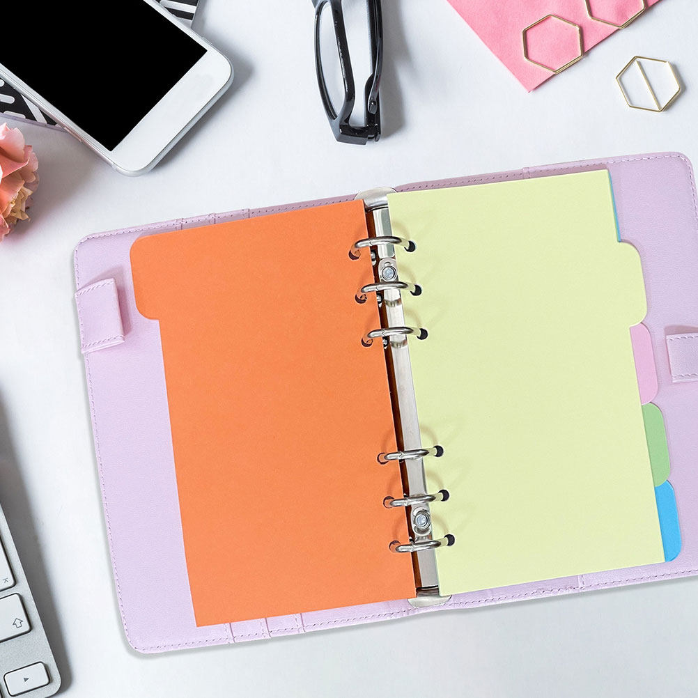 30Pcs Plastic Tab Dividers Col - огляд і ціна Index Tab Divider
