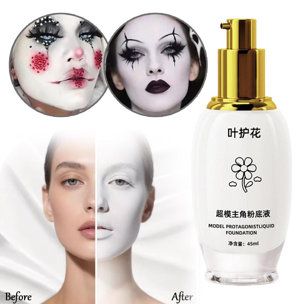 White liquid foundation Long-L - огляд і ціна Correction Fluid White