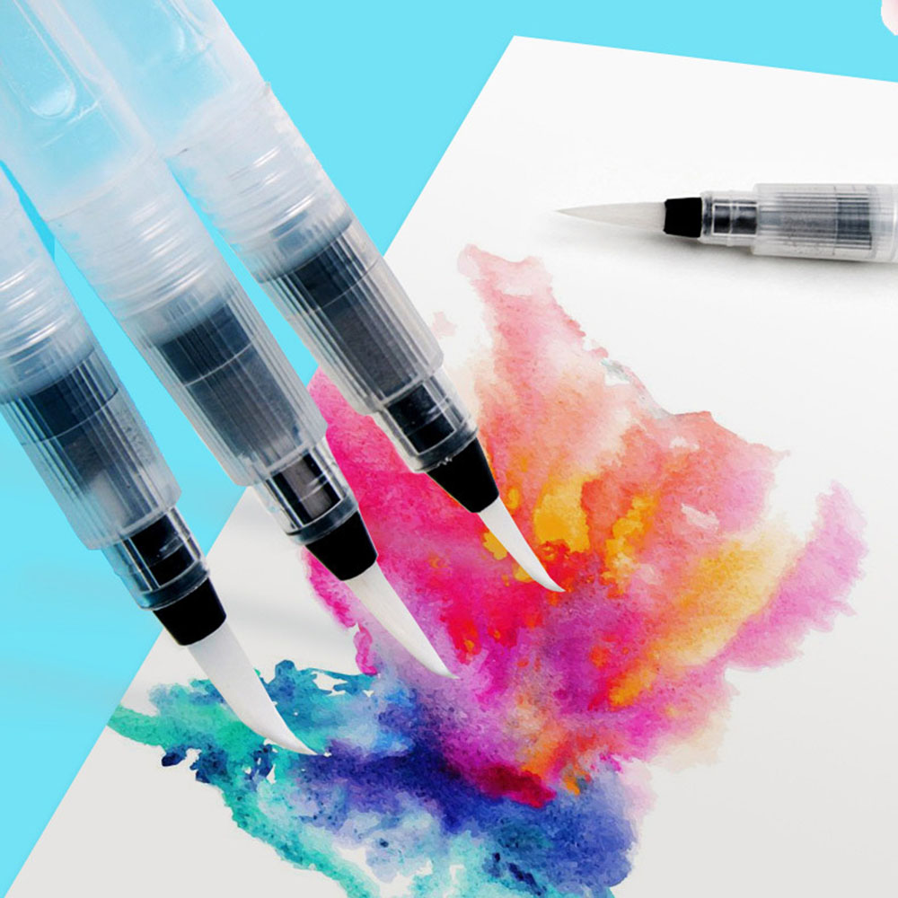 6Pcs/set Refillable Water Brus - огляд і ціна Fountain Pen Ink