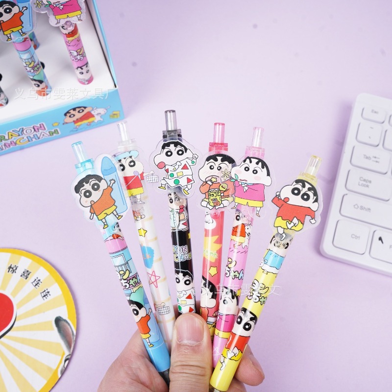 48pcs/box Crayon Shinchan Poin - огляд і ціна Fountain Pen Ink