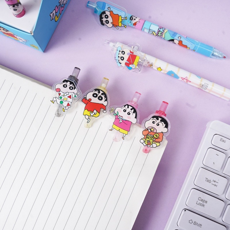 48pcs/box Crayon Shinchan Poin - огляд і ціна Fountain Pen Ink