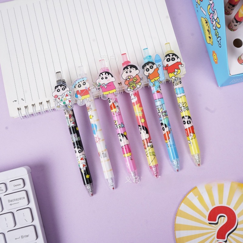 48pcs/box Crayon Shinchan Poin - огляд і ціна Fountain Pen Ink