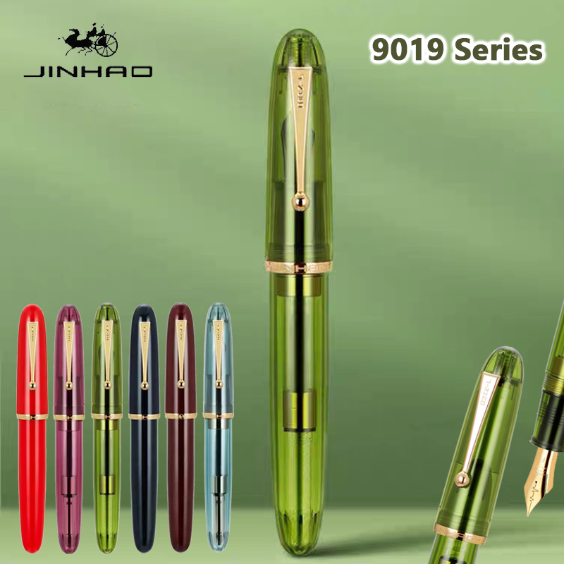 Jinhao 9019 Fountain Pen Trans - огляд і ціна Stationery Supplies Business