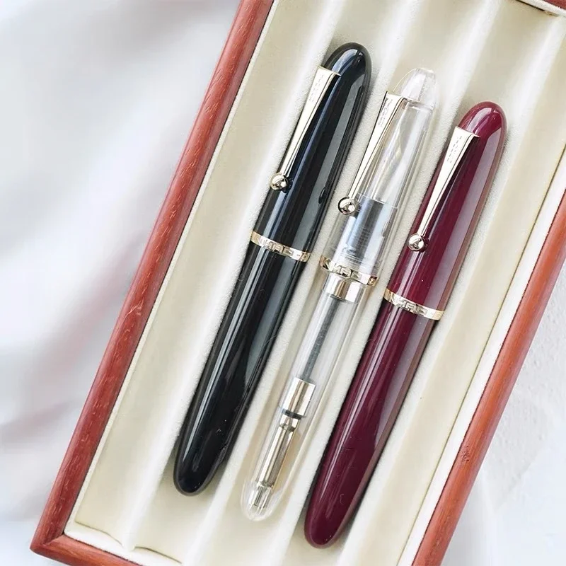 Jinhao 9019 Fountain Pen Trans - огляд і ціна Stationery Supplies Business