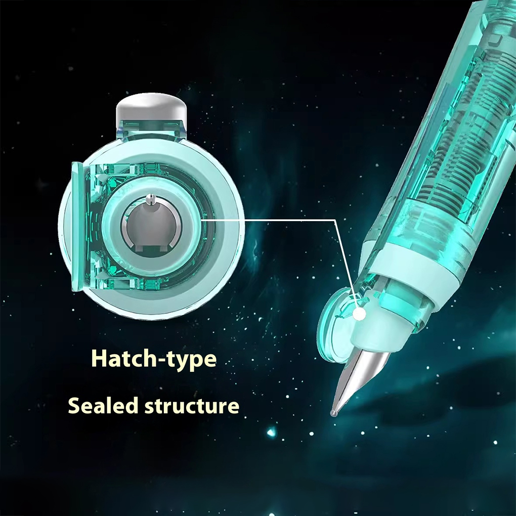 Retractable Fountain Pen Blue  - огляд і ціна Fountain Pen Ink