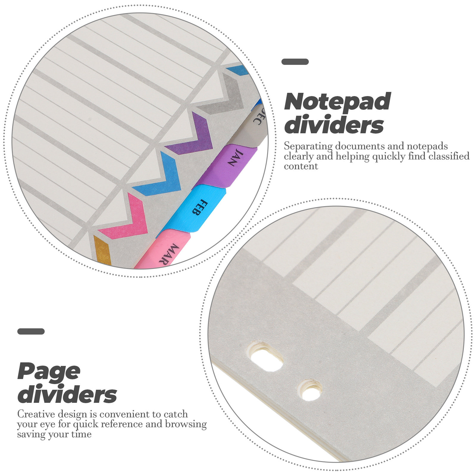 12Sheets Binder Dividers Tabs  - огляд і ціна Index Tab Divider