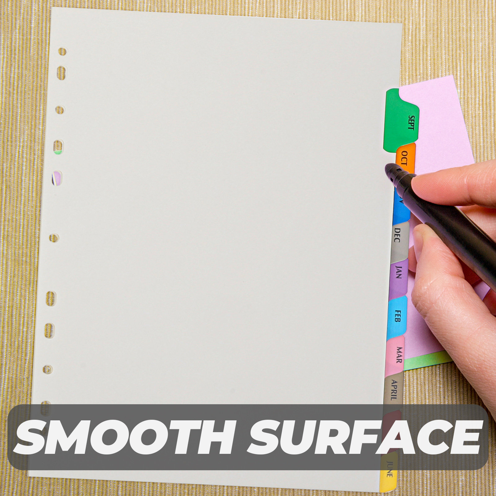 12Sheets Binder Dividers Tabs  - огляд і ціна Index Tab Divider