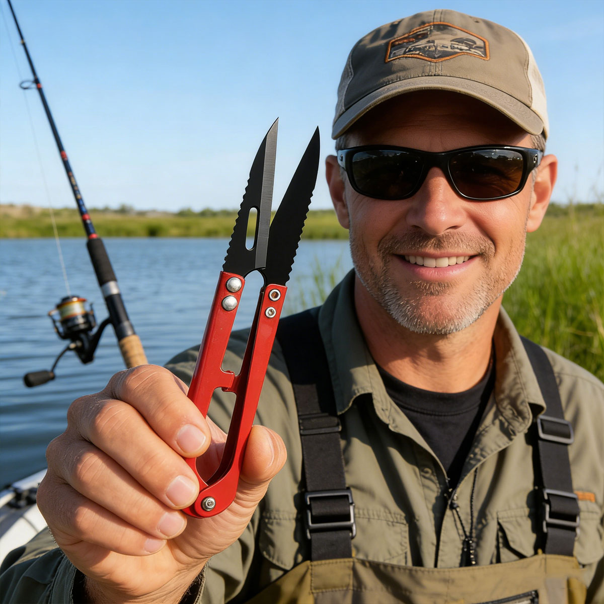 Fishing Scissors Multicolor Tr - огляд і ціна Scissors Stainless Craft