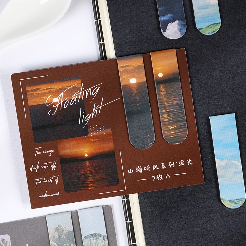 6pcs Magnetic Bookmarks Set Fa - огляд і ціна Paperclip Magnetic Set