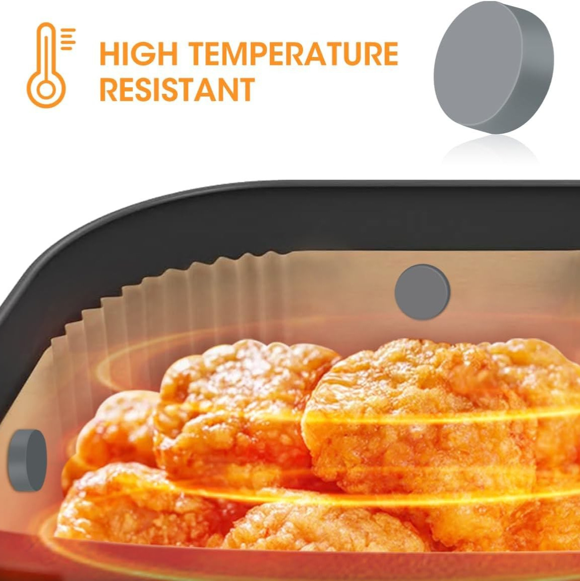 Air Fryer Magnetic Silicone Cl - огляд і ціна Paperclip Magnetic Set
