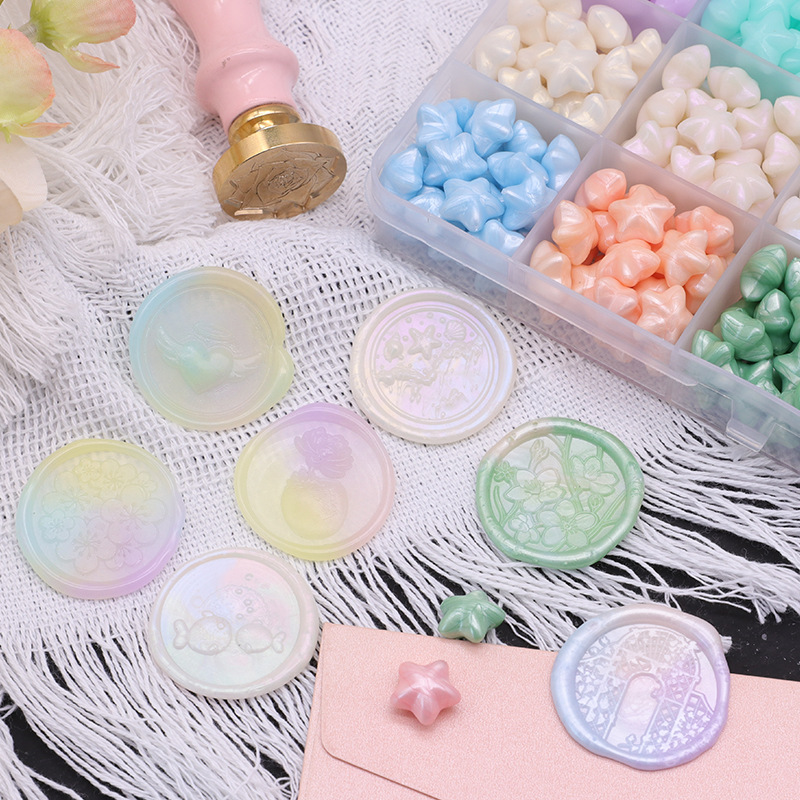Macaron Wax Stars Special-shap - огляд і ціна Wax Seal Stamp Kit