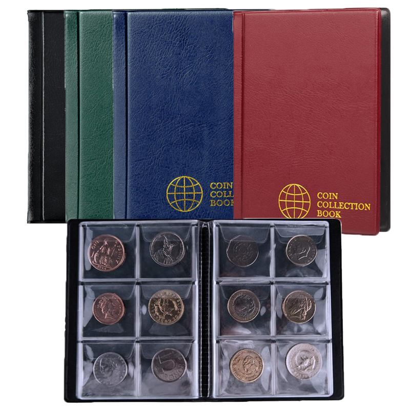 60Pocket Coin Collection Album - огляд і ціна Binding Comb Plastic