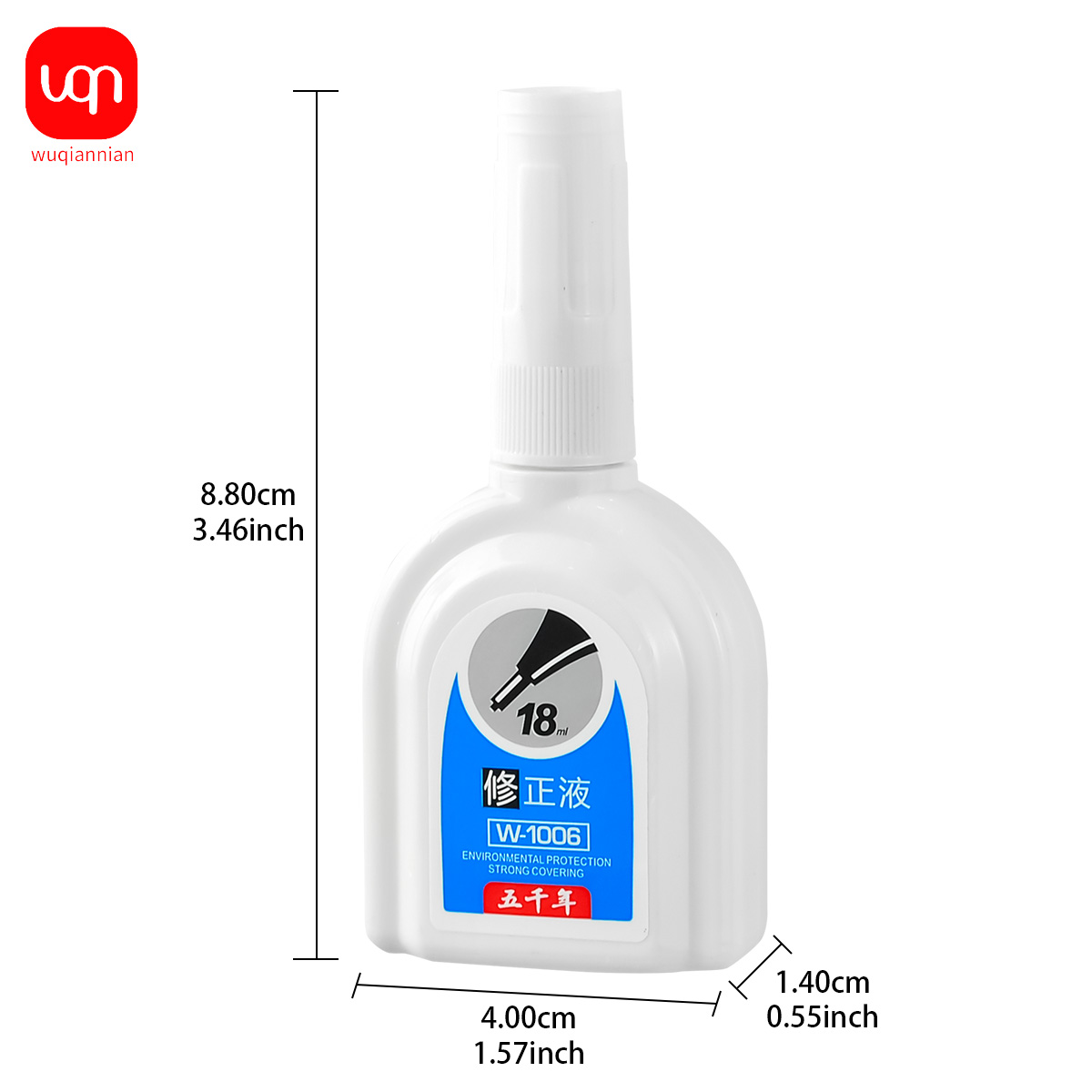 WQN-1/3/6PCS Simple White Corr - огляд і ціна Correction Fluid White