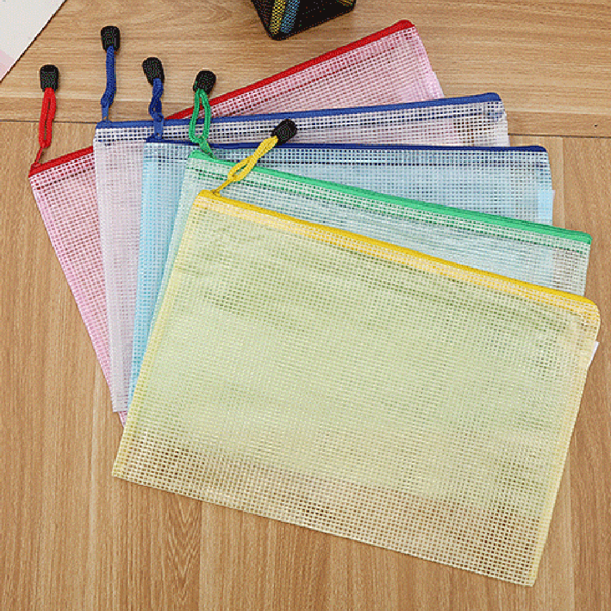 5PCS Stationery Storage Folder - огляд і ціна Portfolio Folder Zip